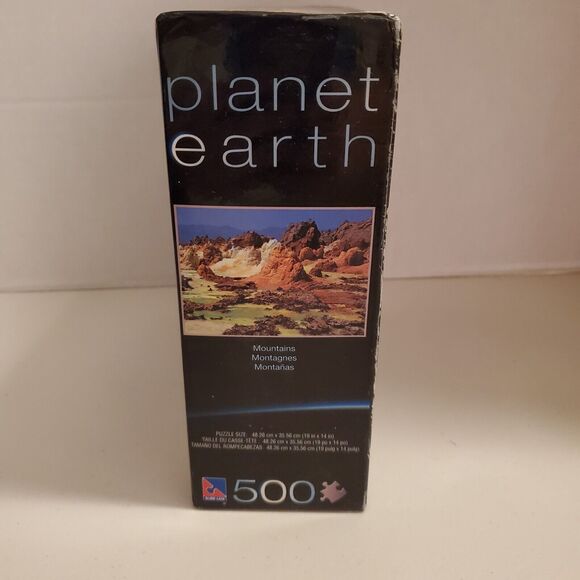 BBC Planet Earth Puzzle 500 Piece Extraordinary World Dallol Ethiopia NEW Sealed - Picture 6 of 9